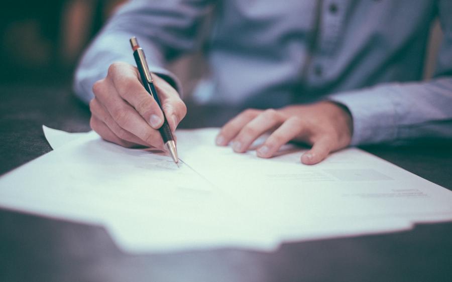 Signing corporate documents